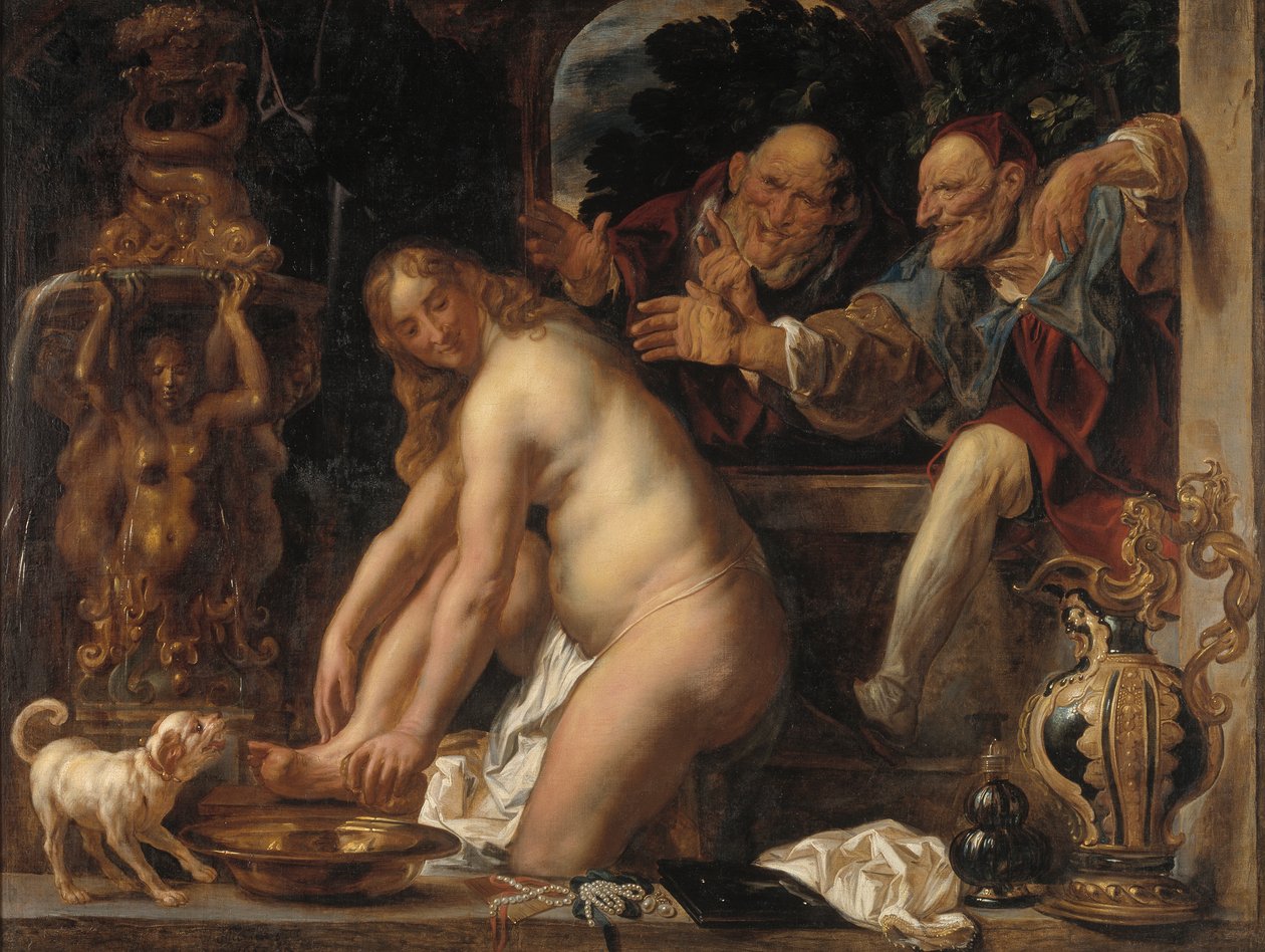 Susanna og de eldste av Jacob Jordaens
