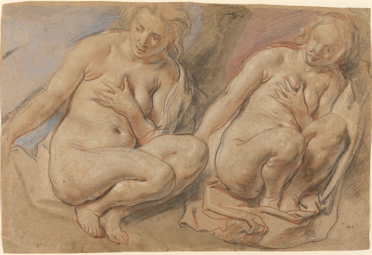 Susannah Crouching av Jacob Jordaens