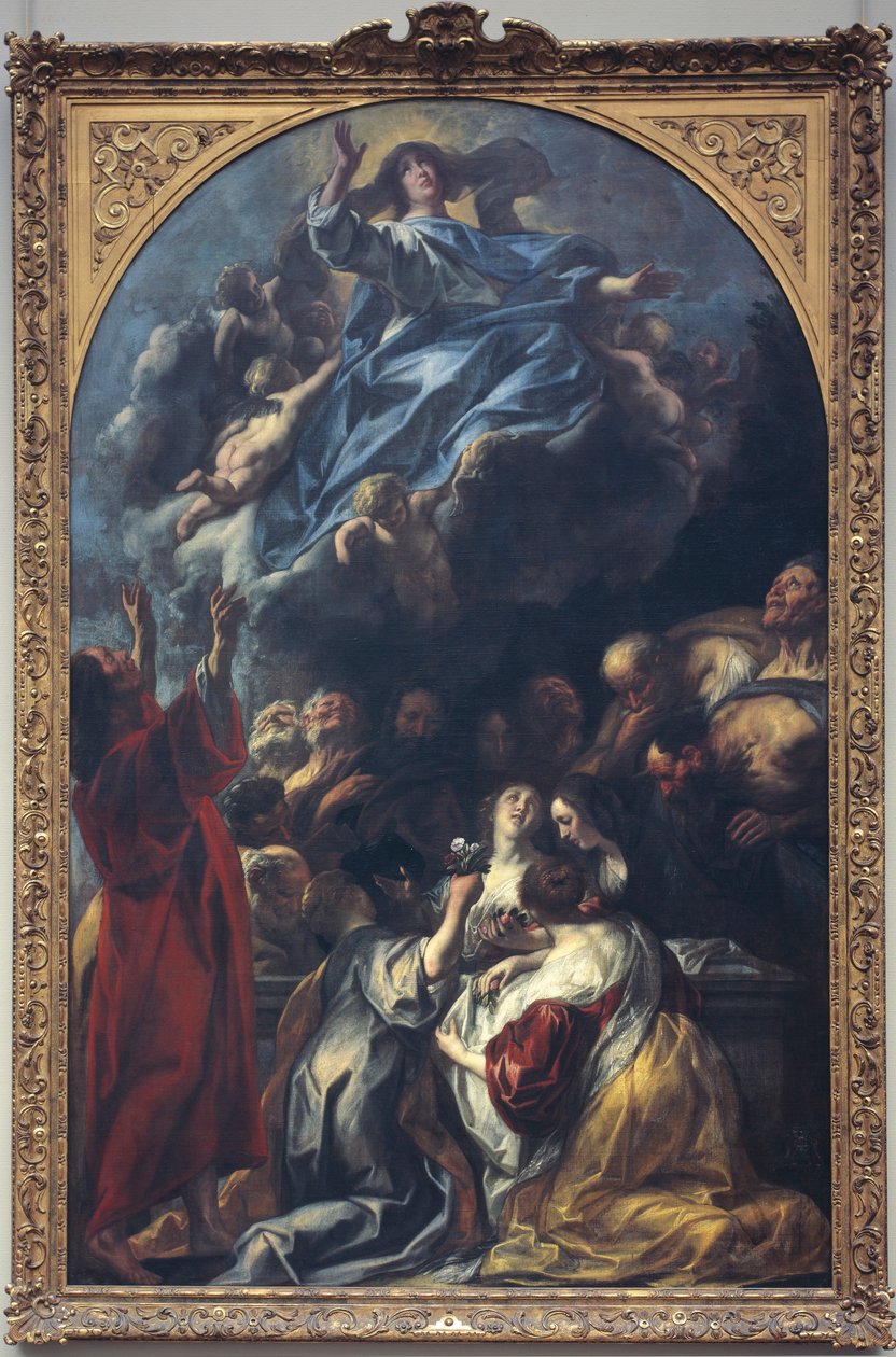 Jomfruens antagelse av Jacob Jordaens