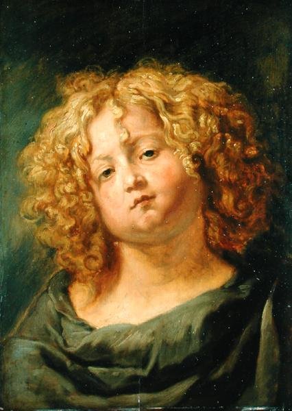 Den krøllete jenta av Jacob Jordaens