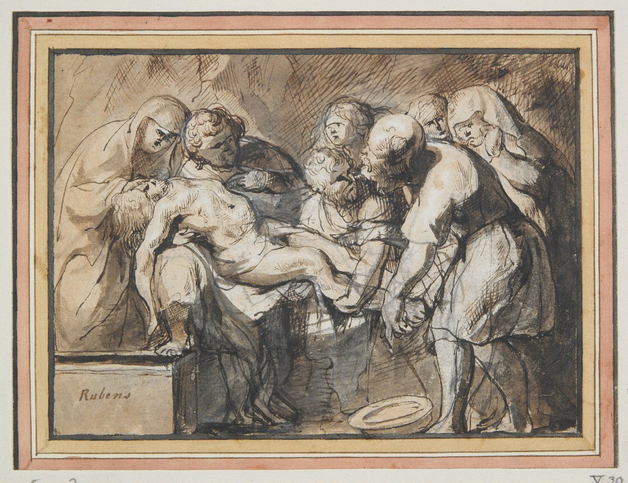 Gravleggelsen av Jacob Jordaens