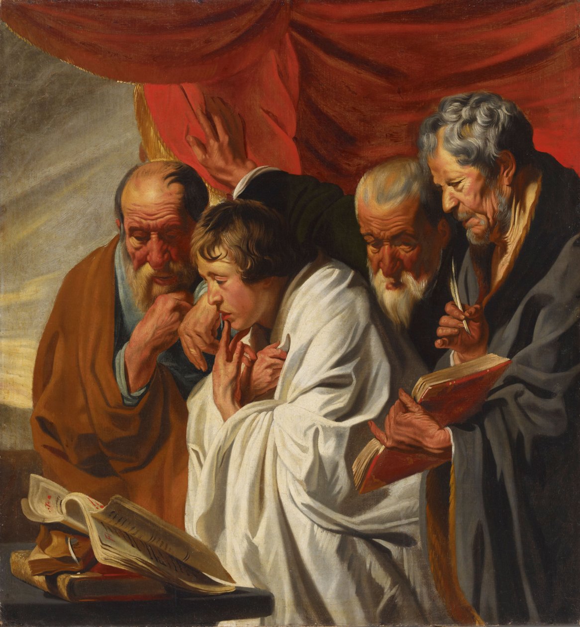 De fire evangelistene av Jacob Jordaens