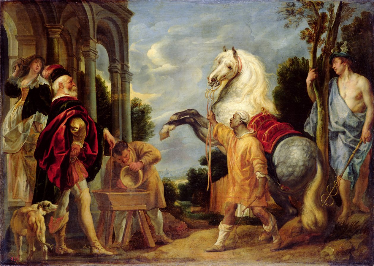 Mesterens øye gjør hesten feit av Jacob Jordaens
