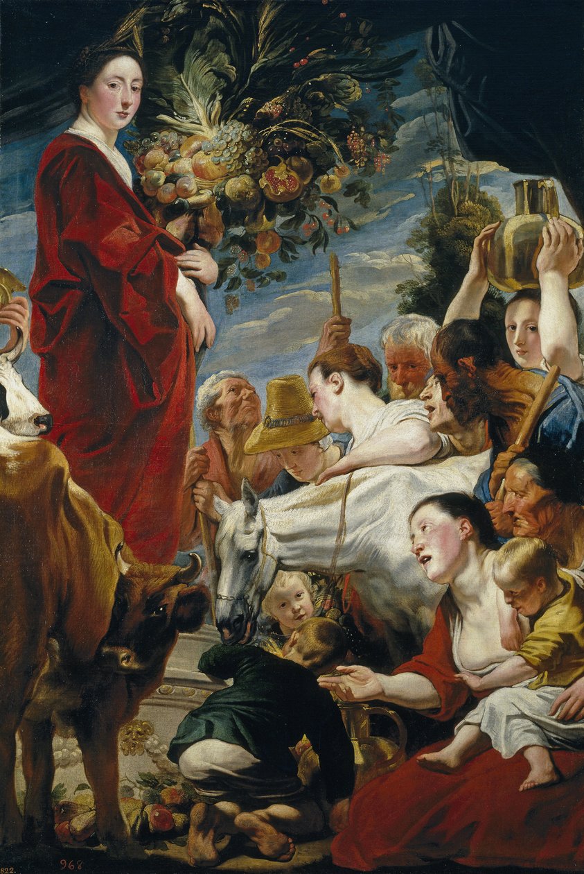 Offeret til Ceres av Jacob Jordaens