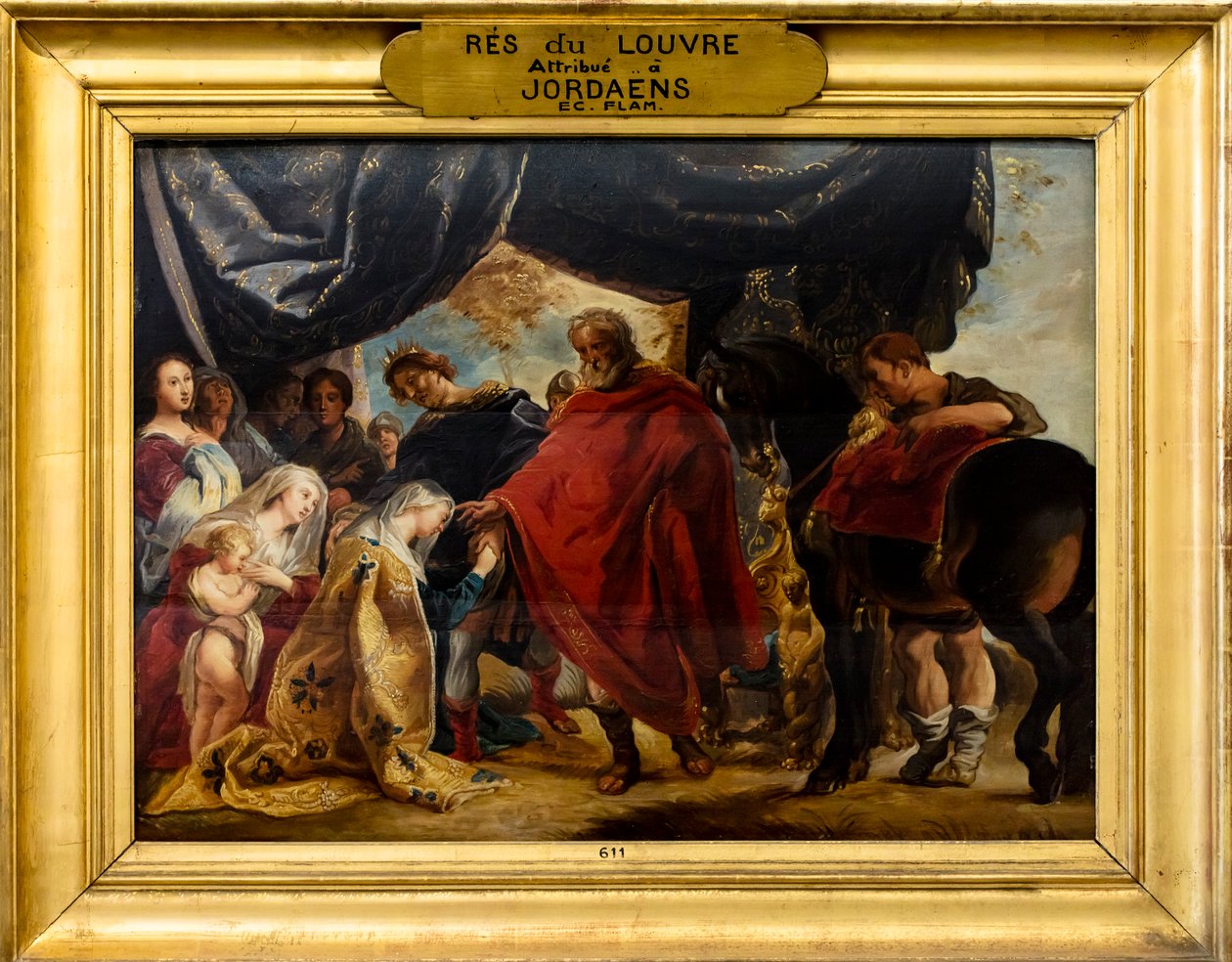 Darius#39; familie før Alexander av Jacob Jordaens
