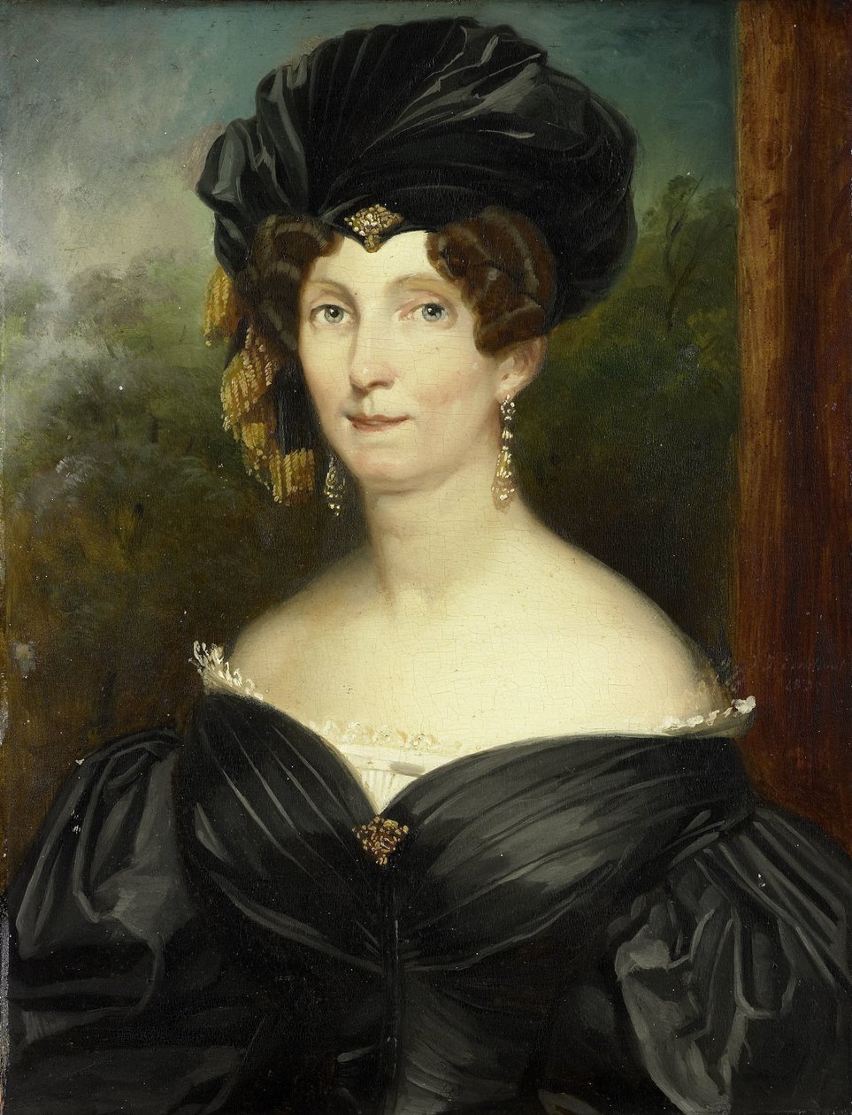 Petronella de Lange (1779-1835), kone til Jonkheer Theodorus Frederik van Capellen av Jacob Joseph Eeckhout