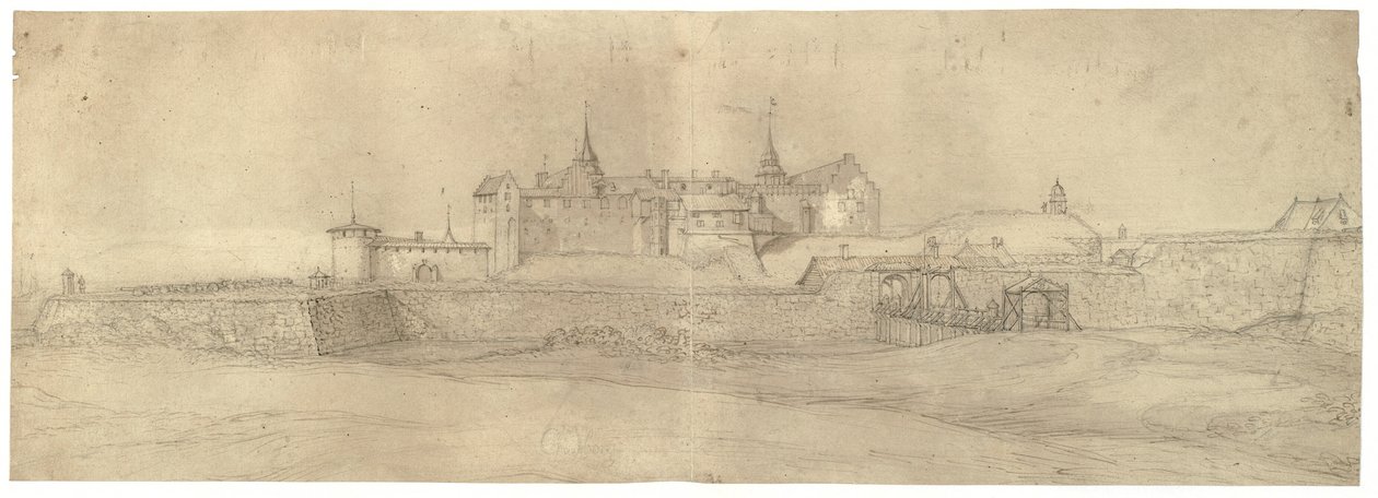 Prospekt av Akershus festning av Jacob Koninck II