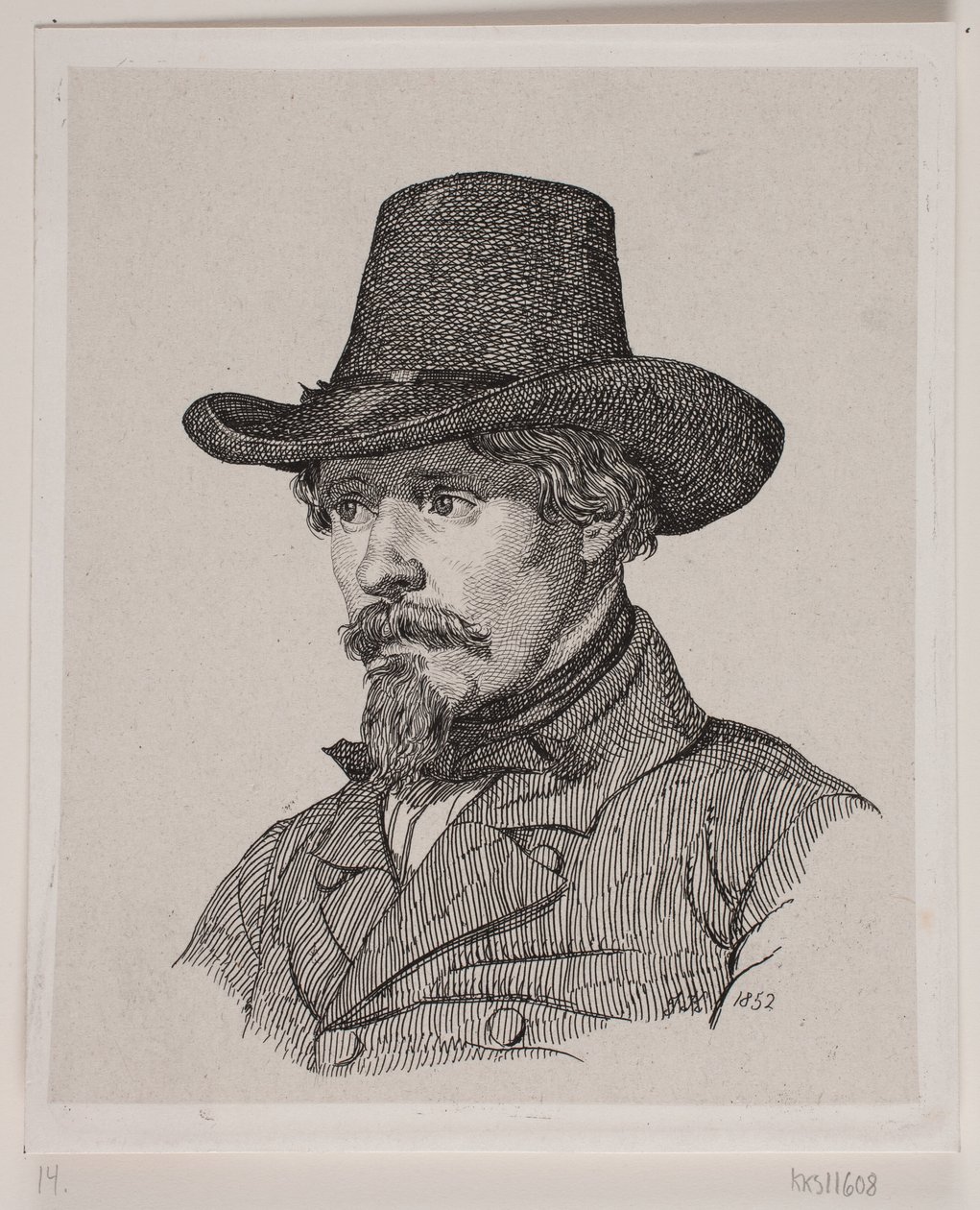 Maler William Hammer av Jacob Kornerup