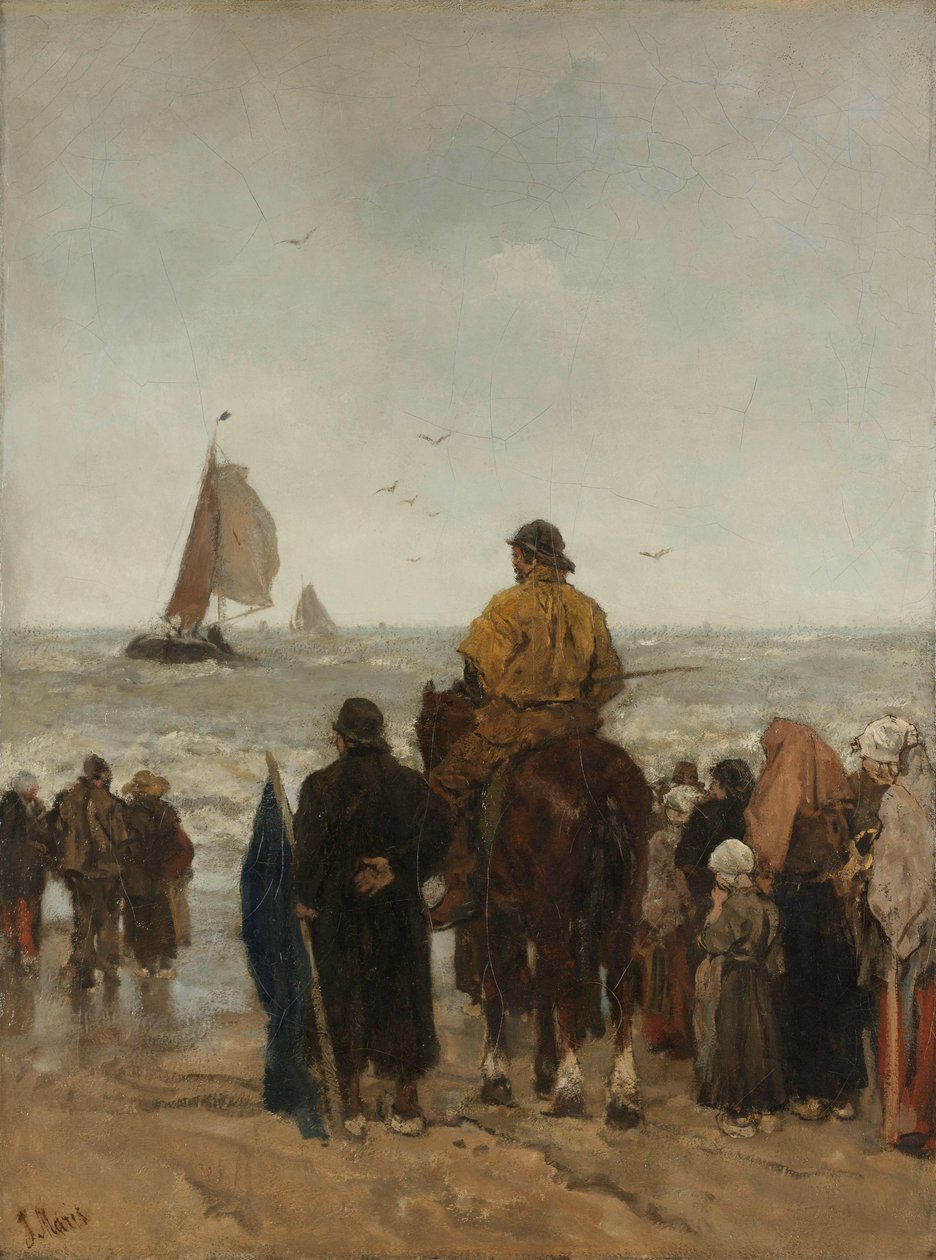 Ankomst av båtene Ankomst av båtene av Jacob Maris