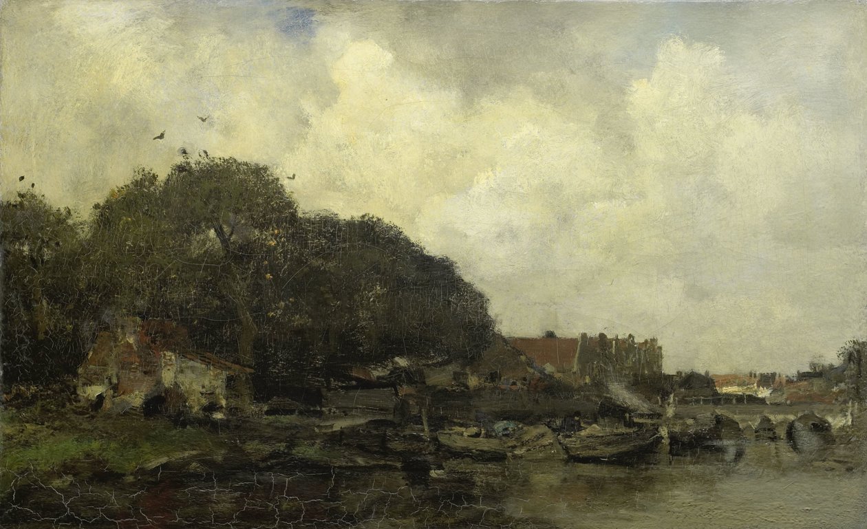 Havneutsikt av Jacob Maris