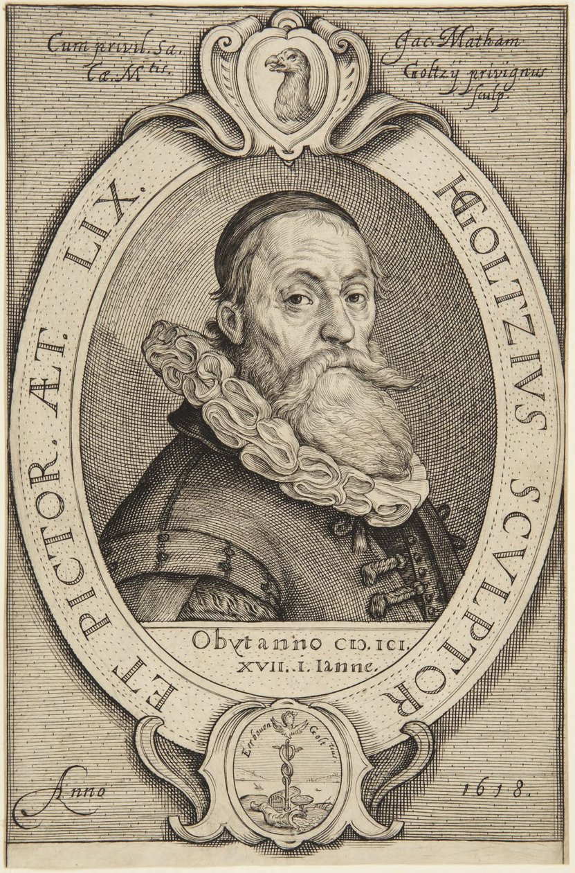 Hendrick Goltzius av Jacob Matham