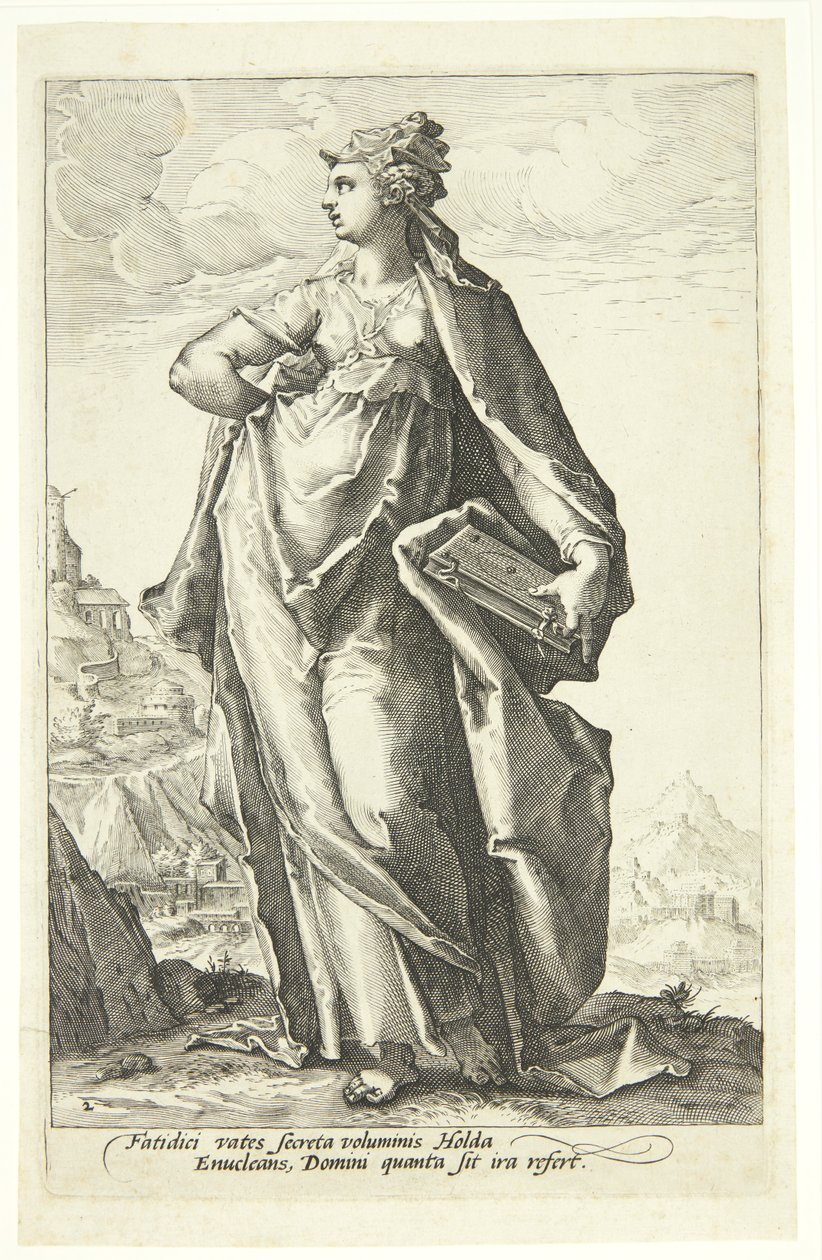 Hulda av Jacob Matham