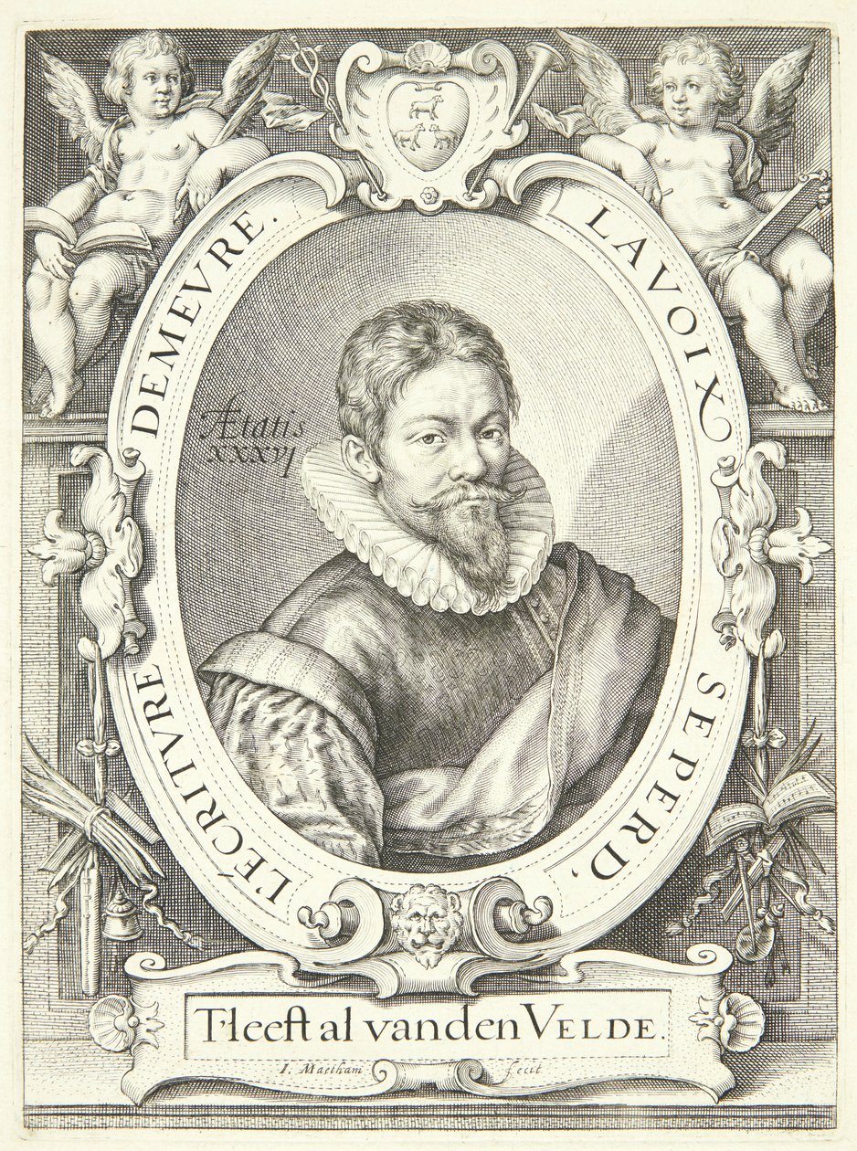 Jan van de Velde den eldre av Jacob Matham