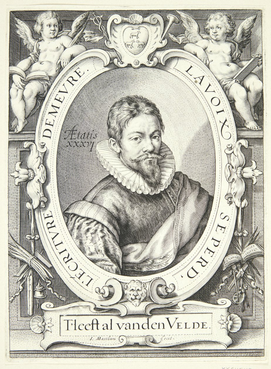 Jan van de Velde den eldre av Jacob Matham