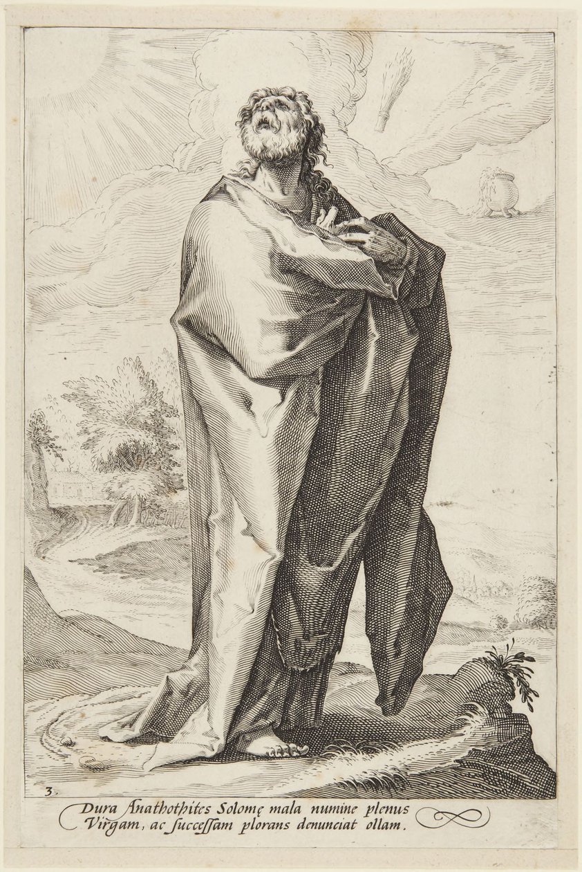 Jeremia av Jacob Matham