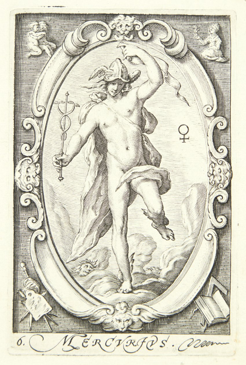 Merkur av Jacob Matham