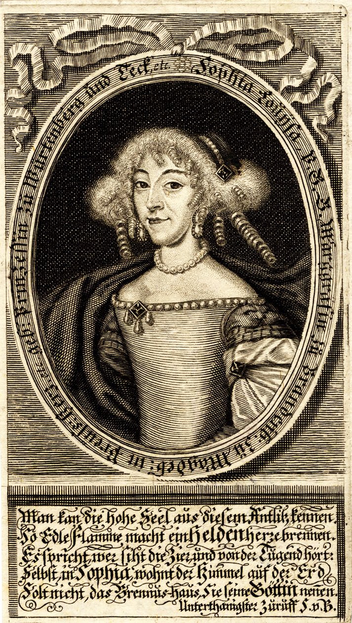 Portrait of Sophie Louise of Württemberg-Stuttgart 1642-1702, Margravine of..., 1672.    1188518   no       norwegian Successfully Translated  Original: Extreme Unction (recto) Translat: Extreme Unction (recto) 1308447 no norwegian Successfully Translated  av Jacob Sandrart von