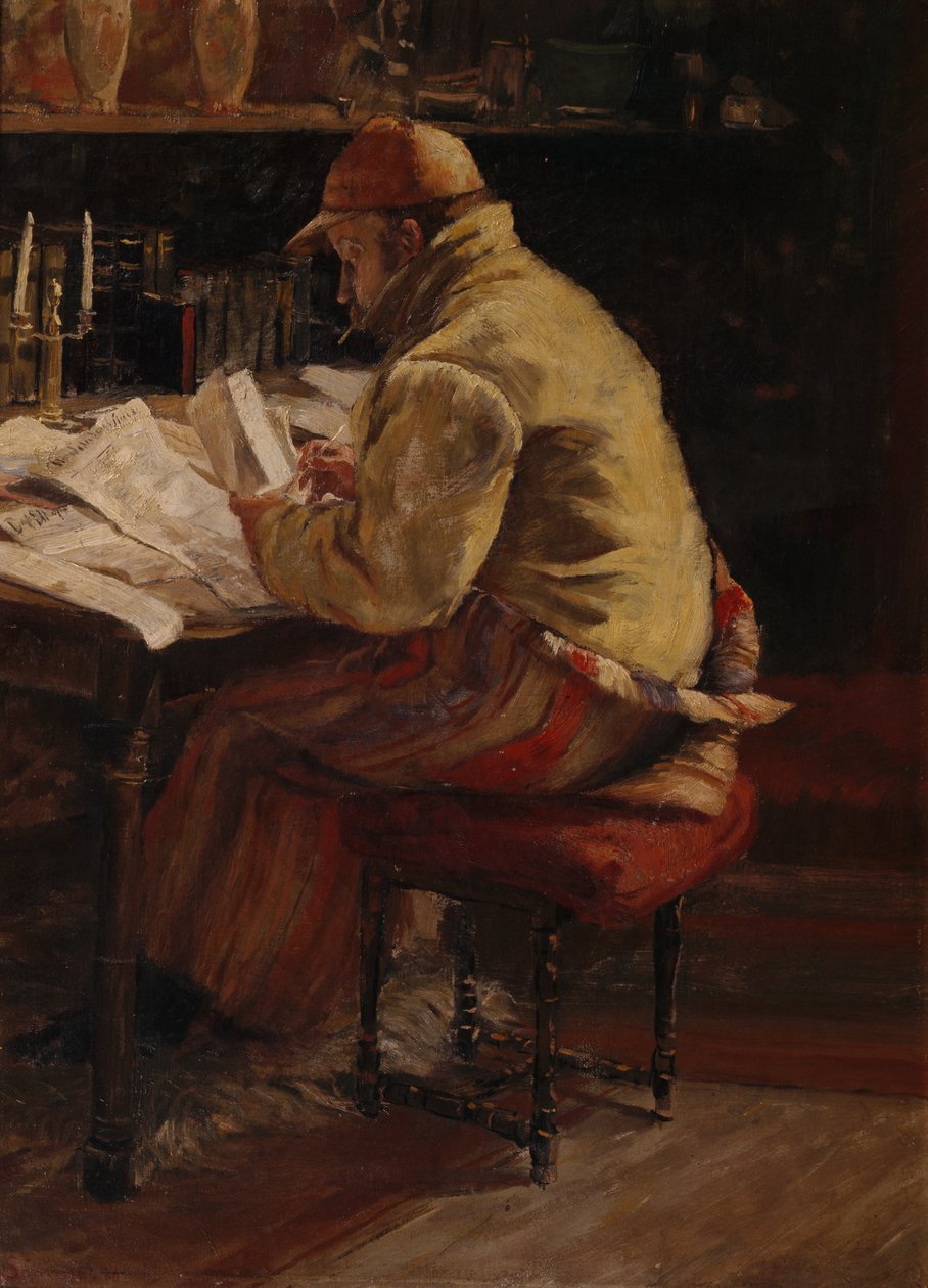 Author Alexander Kielland av Jacob Sømme