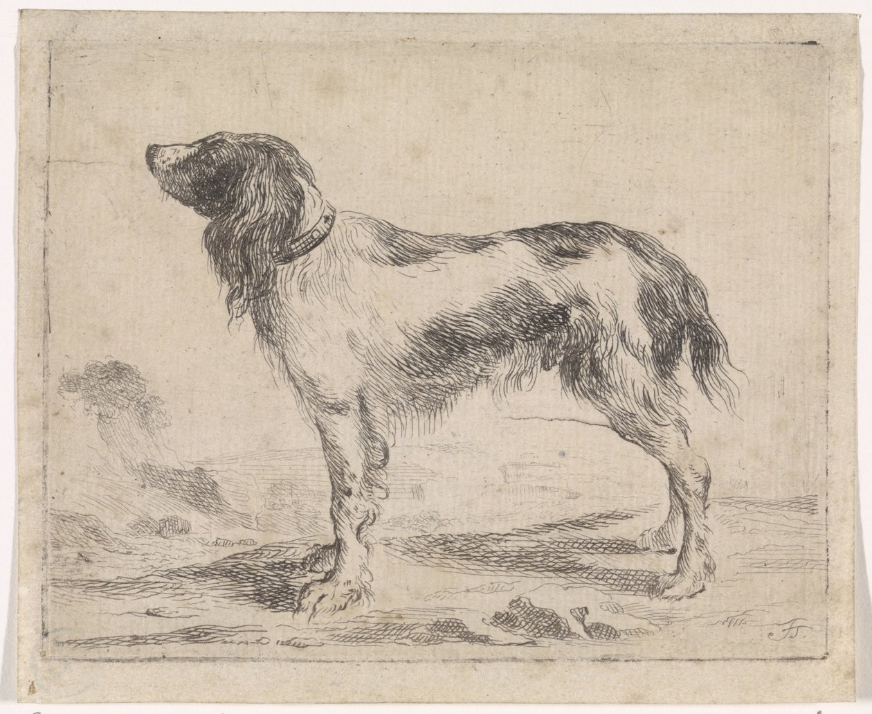stående hund Hunder (serietittel) av Jacob Toorenvliet