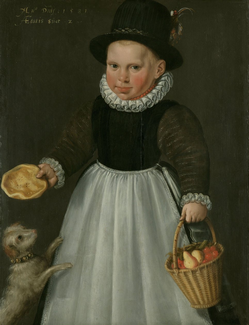 Portrett av en liten gutt av Jacob Willemszoon the Elder Delff