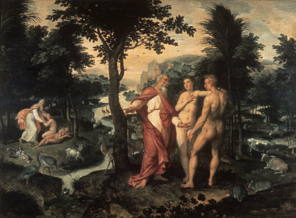 Edens hage, c1580 av Jacob de Backer