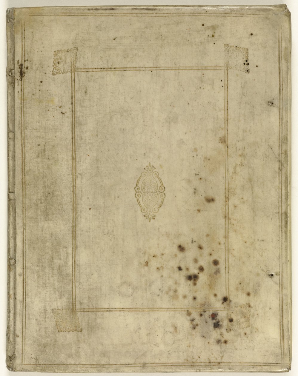 Album med en serie håndfargede trykk om Kristi lidenskap Passion of Christ (serietittel) av Jacob de Gheyn (II)