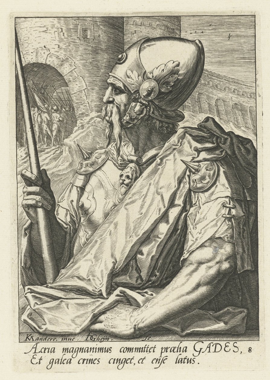 Ancestor Gad The Ancestors of Israel (serietittel) The Twelve Sons of Jacob (serietittel) av Jacob de Gheyn (II)