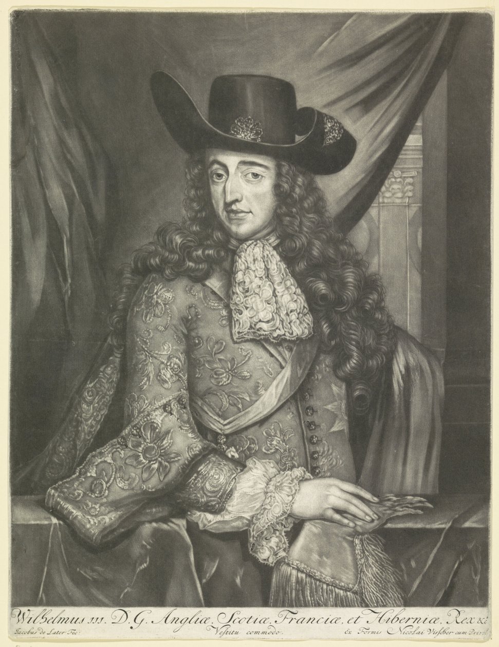 William III, konge av England av Jacob de Later