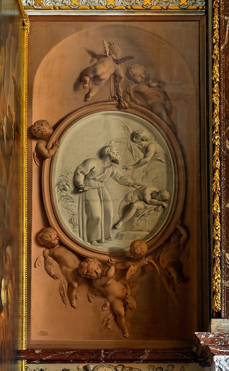 Abraham ofret sin sønn Isak av Jacob de Wit