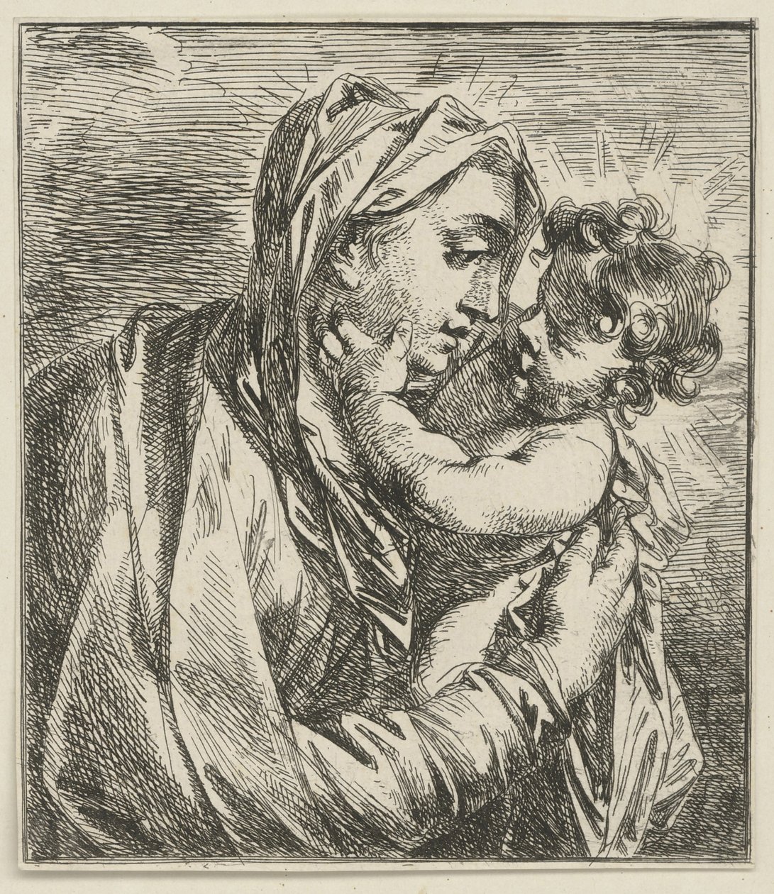 Maria med barnet av Jacob de Wit