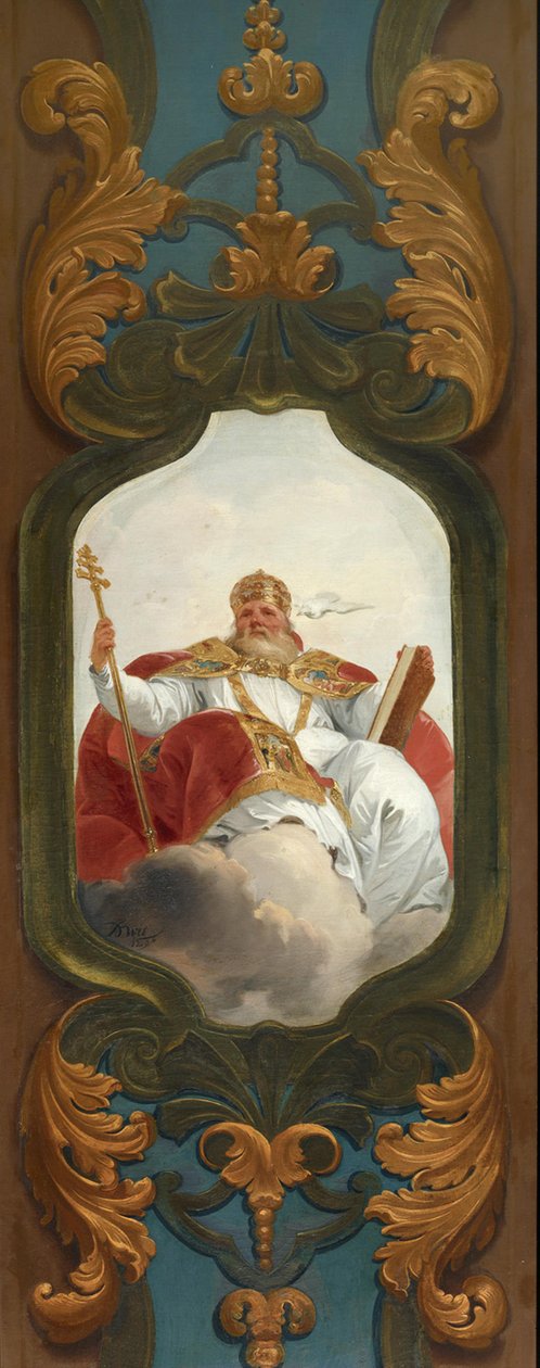 Pave Gregorius den store, kirkefar av Jacob de Wit