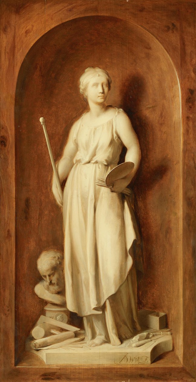 Pictura, allegori over malerkunsten av Jacob de Wit