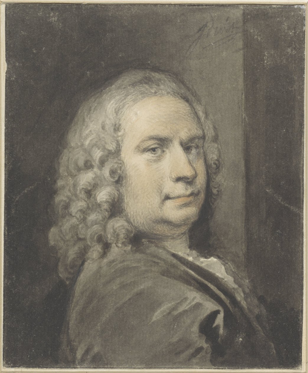 Selvportrett av Jacob de Wit av Jacob de Wit