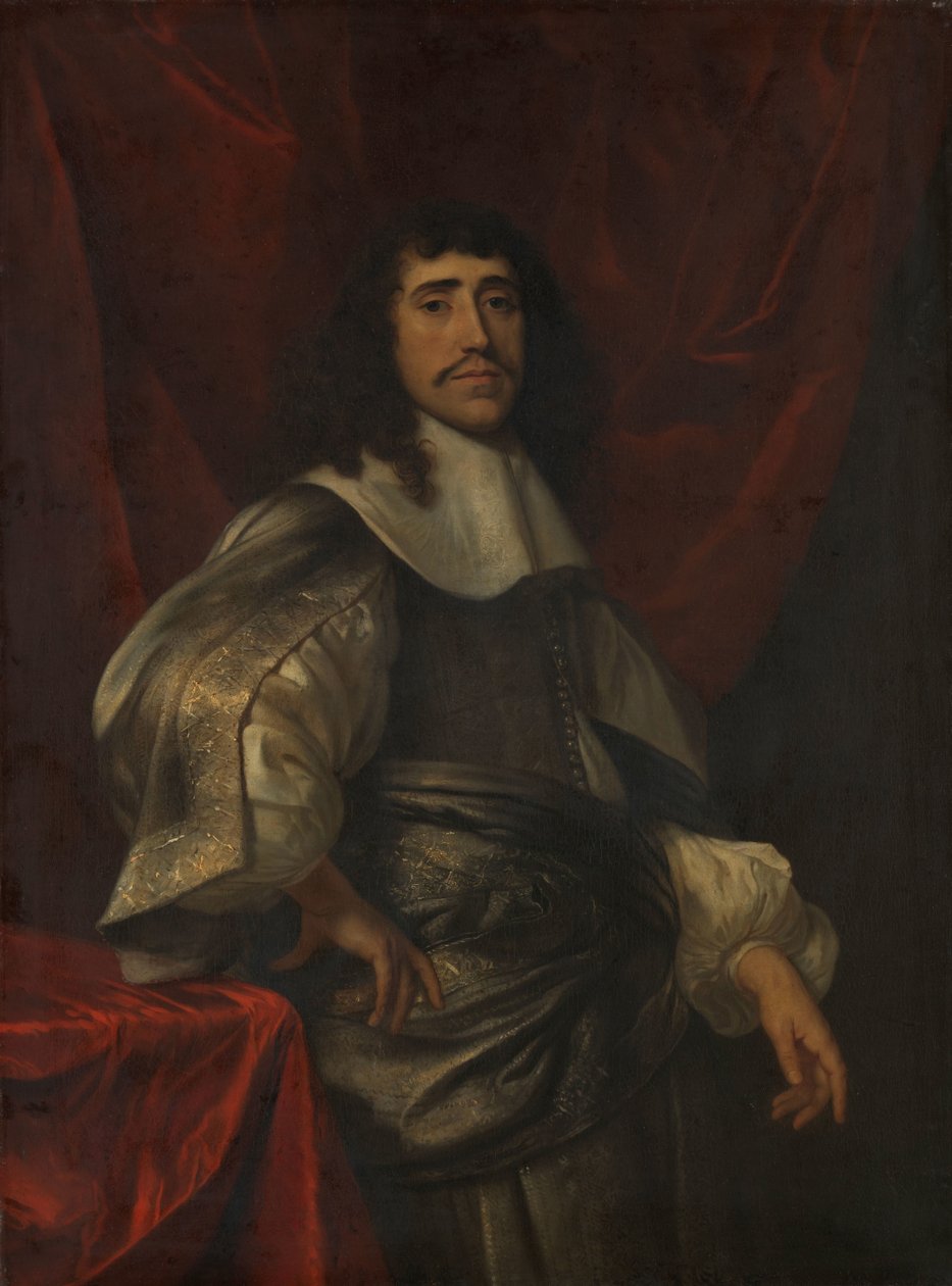 Portrett av en mann, antatt å være Christoffel van Gangelt, andre ektemann til Lucretia Boudaen av Jacob van Loo (attributed to)