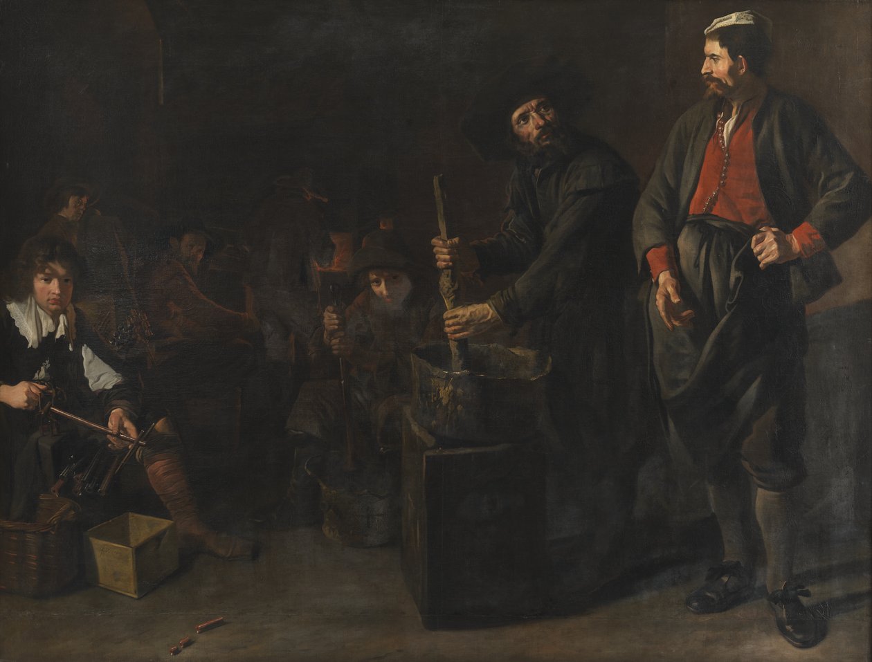 En glass- og korallfabrikk av Jacob van Loo