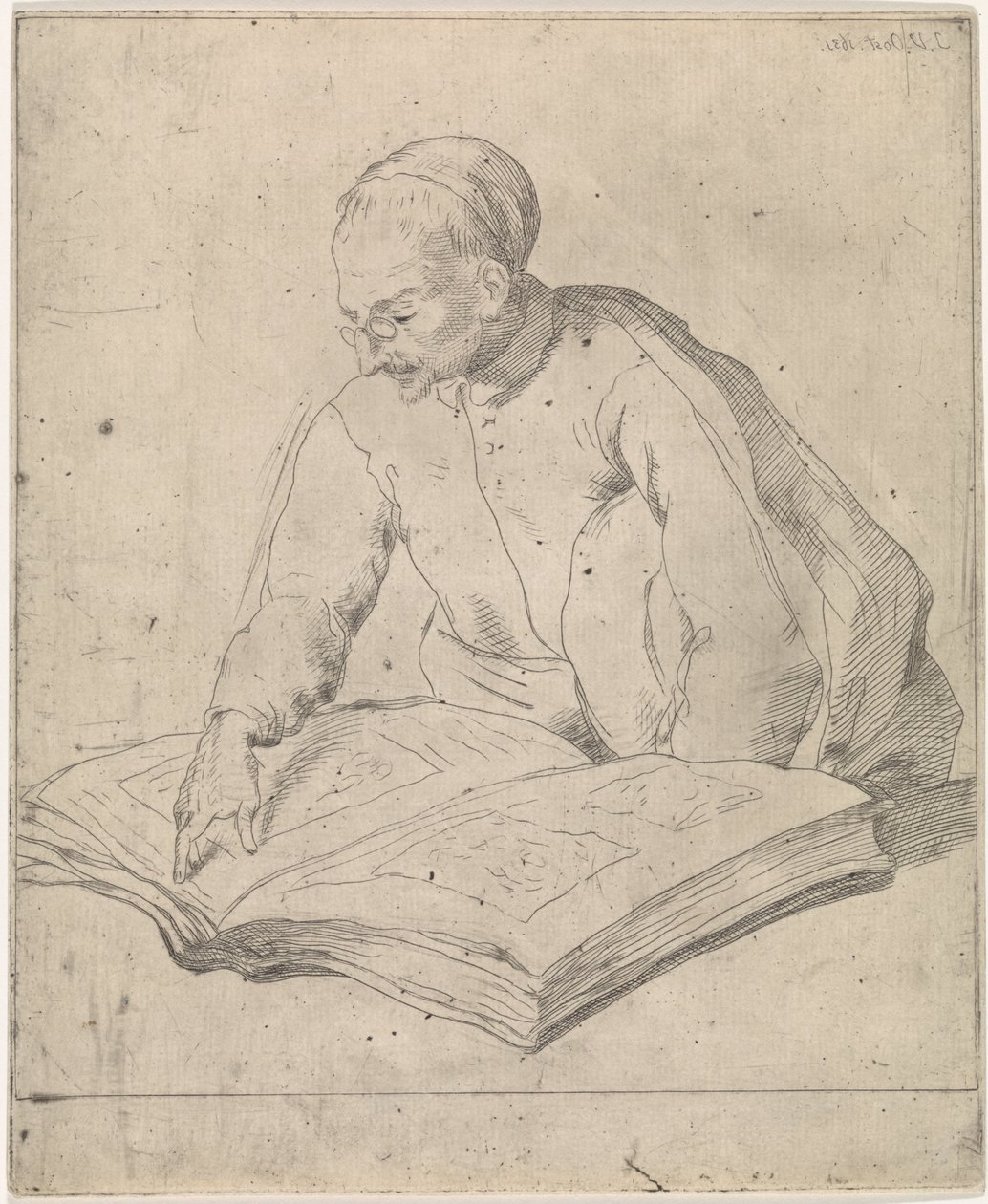 Portrett av samleren Sebastiano Resta av Jacob van Oost (I)
