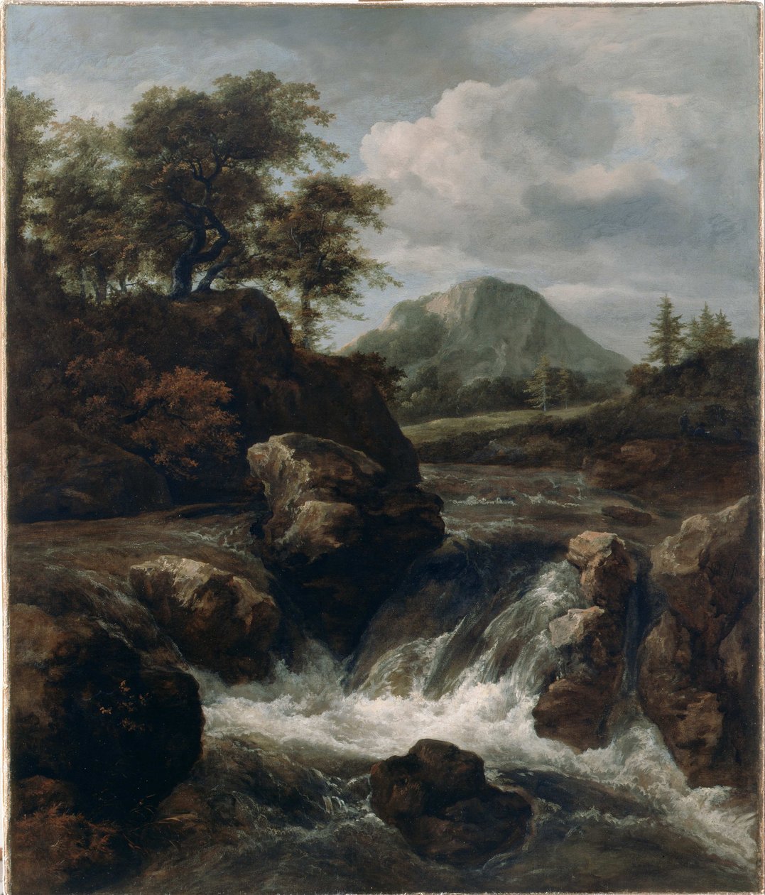 En foss av Jacob van Ruisdael