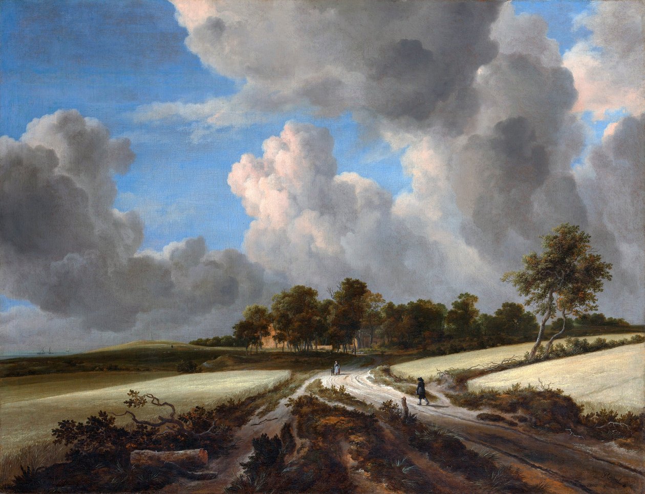 Hveteåkre av Jacob van Ruisdael