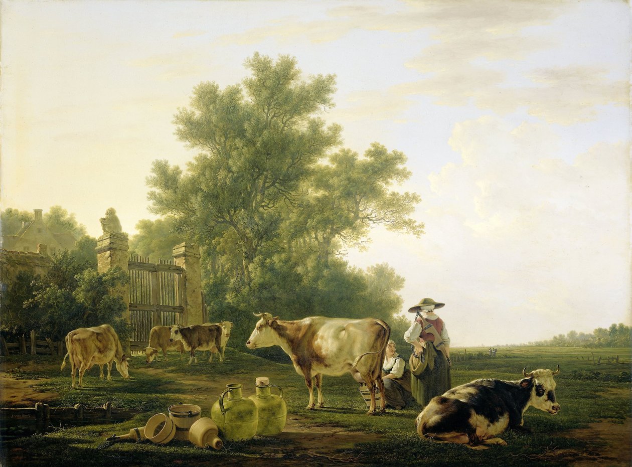Melketid av Jacob van Strij