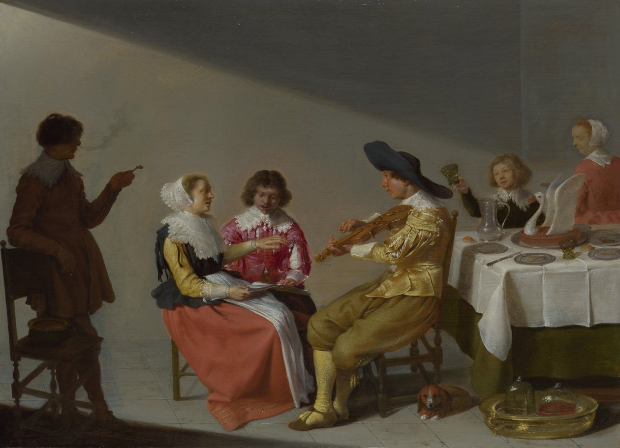 En musikalsk fest, 1631 av Jacob van Velsen