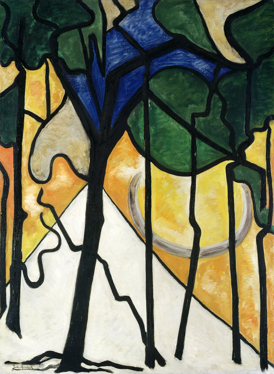 Wood, 1914 av Jacoba Berendina van Heemskerck van Beest
