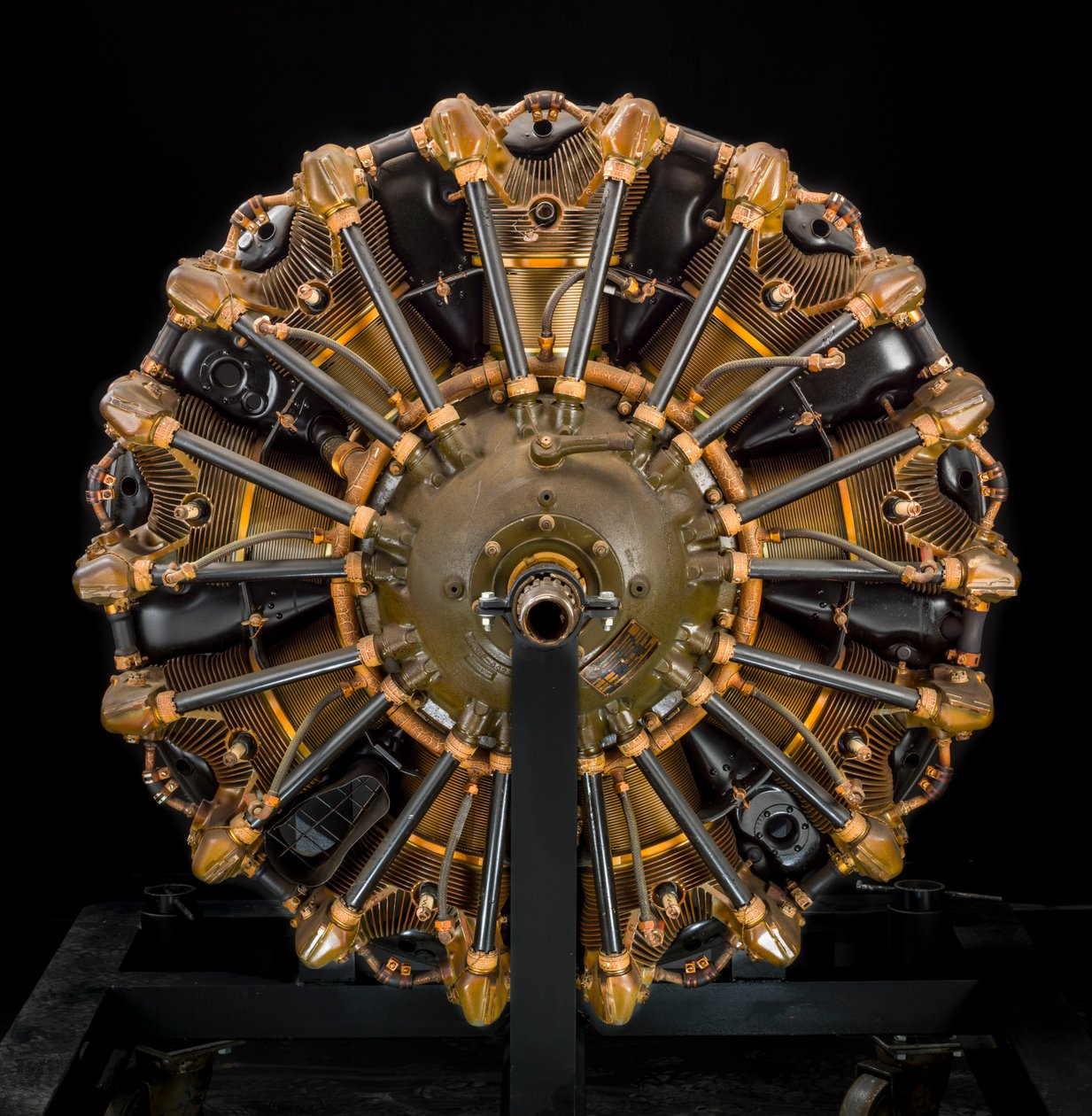 Jacobs Pratt & Whitney Wasp Jr. R-985-AN5, Radial 9 Engine, ca. 1940. av Jacobs Aircraft Engine Company