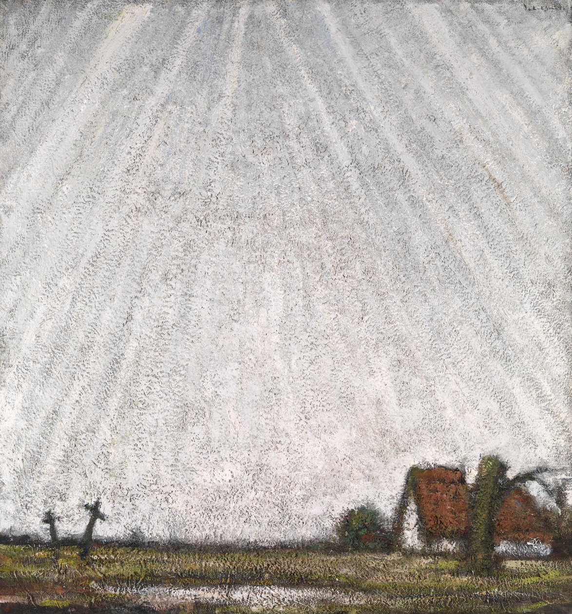 Heaven upon the Rubble (olje på lerret) av Jacobs Smits