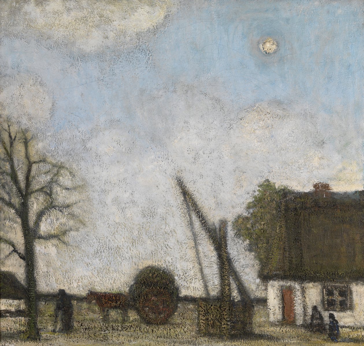 The Well (olje på lerret) av Jacobs Smits