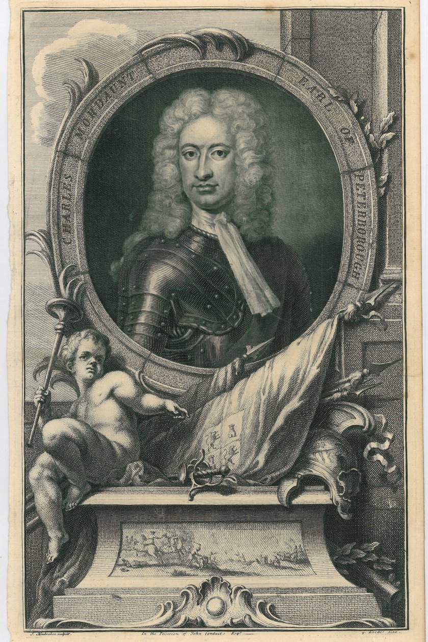 Jarl av Peterborough av Jacobus Houbracken