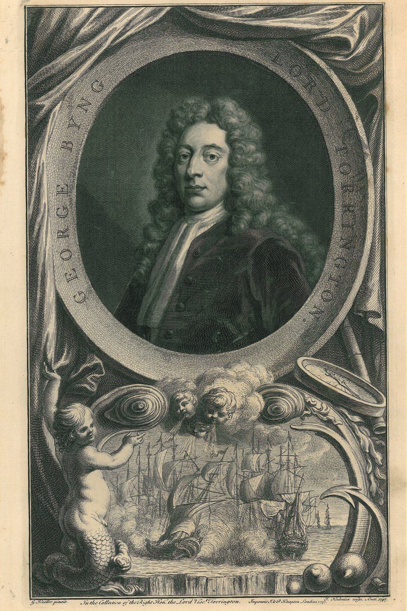 Lord Torrington av Jacobus Houbracken