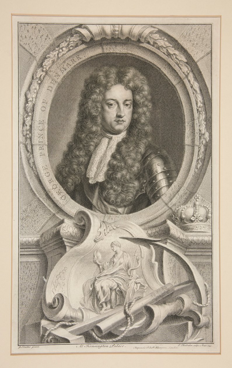 George, prins av Danmark av Jacobus Houbraken