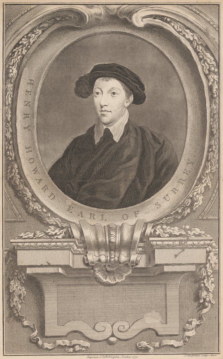 Henry Howard, jarl av Surrey av Jacobus Houbraken