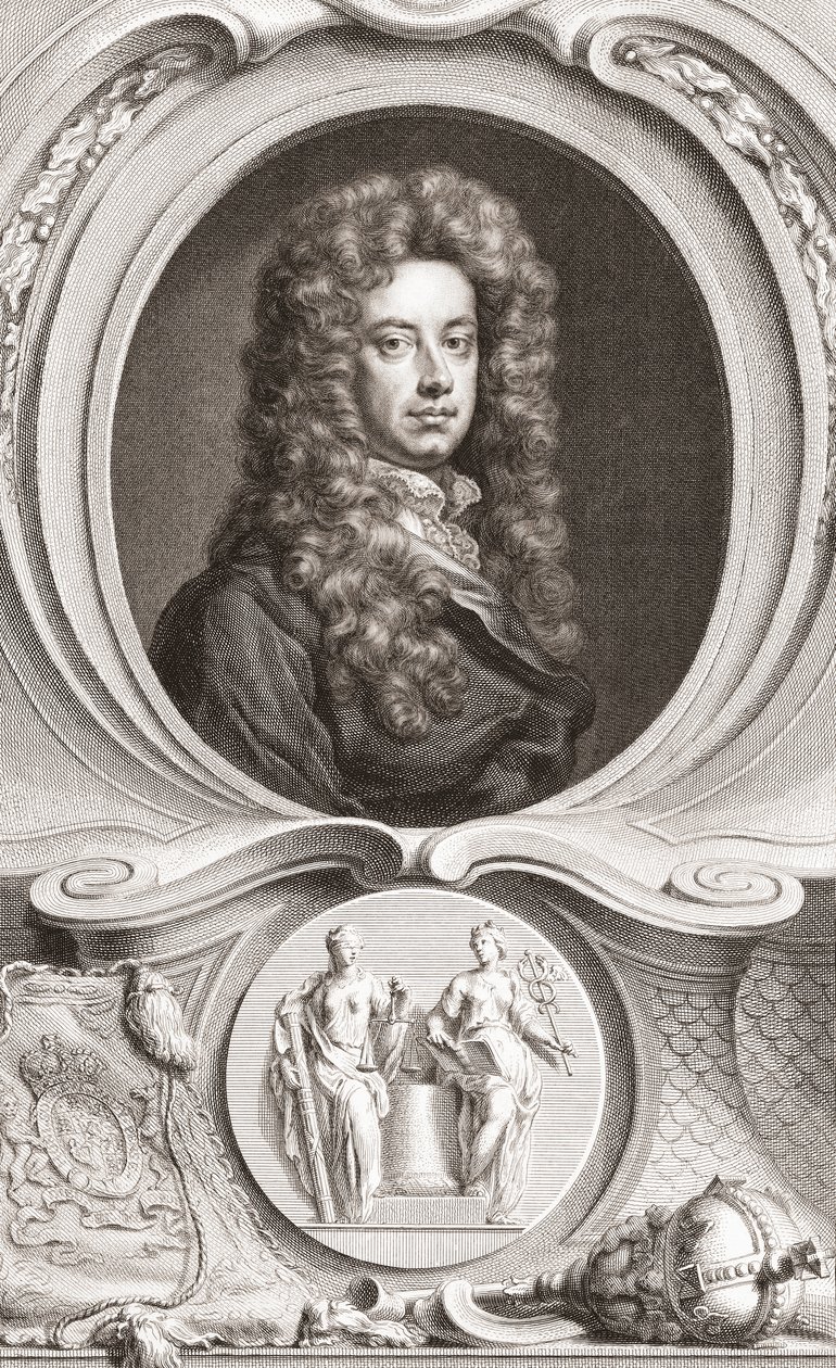 John Somers, 1. Baron Somers av Jacobus Houbraken