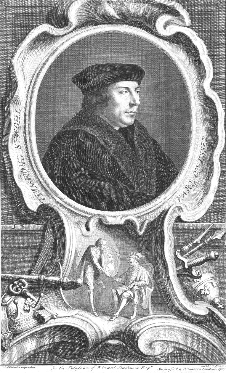 Thomas Cromwell, jarl av Essex, 1739 av Jacobus Houbraken